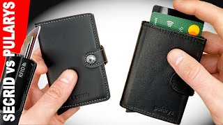 SECRID Wallet vs Pularys  Best RFID Mini Wallets Review [upl. by Acemahs580]