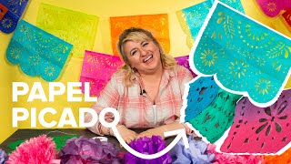 DIY Papel Picado Mexican Perforated Paper [upl. by Sopher]