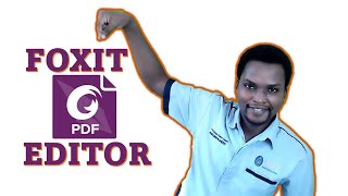 How to use the FOXIT PDF EDITOR 2022 [upl. by Aridan]