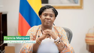 A message from Colombias Francia Márquez [upl. by Ocir]