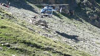 PGHMDAG de Modane  EC145 Mountain Heli Rescue France  Alps [upl. by Eednus532]