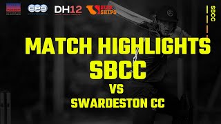 Match Highlights  SBCC vs Swardeston  Thurlow Nunn EAPL [upl. by Phoebe]