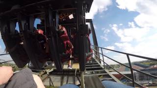 Nemesis Inferno  POV Video  Thorpe Park 2015 [upl. by Malvina]