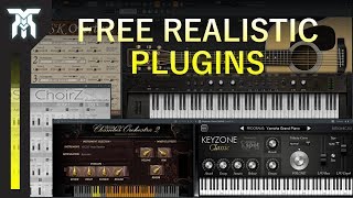 Best Free Orchestral VSTs  Realistic instruments [upl. by Oidgime]