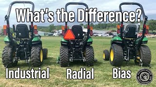 Differences in Bias Radial and Industrial Tires [upl. by Wardlaw]