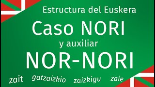 Verbo NORNORI y caso NORI  Estructura del Euskera [upl. by Newol553]