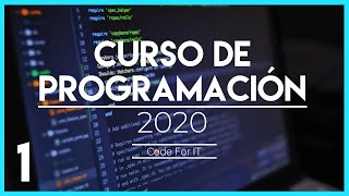 Curso de PROGRAMACIÓN DESDE CERO ✅ 2020  Conceptos básicos [upl. by Rieth174]