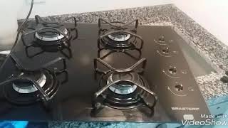 Cooktop Brastemp Ative Acendedor Disparado [upl. by Barnum]