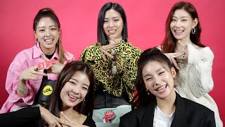 ITZY Plays Whos Who [upl. by Eslehc343]