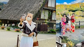 Gifu ken shirakawa go 🍁❤️ japan vlog [upl. by Lohrman]