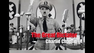 Charlie Chaplin  Hynkels Speech  Horses AManship  quotThe Great Dictatorquot Soundtrack [upl. by Griffie7]