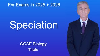 GCSE Biology Revision quotSpeciationquot Triple [upl. by Kalmick]