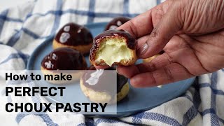 How to make Perfect Choux Pastry [upl. by Gussi803]