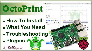 OCTOPRINT  All You Need To Know ♦ Tutorial ♦ [upl. by Reltuc945]