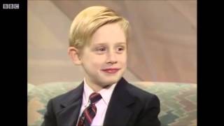 Macaulay Culkin on Wogan 1990 [upl. by Aleakcim]