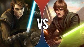 VS  Anakin Skywalker vs Luke Skywalker [upl. by Wende]