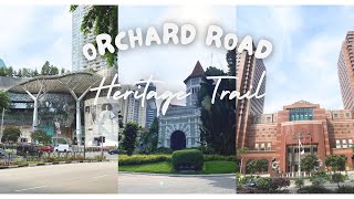 4K Singapore Orchard Heritage Trail [upl. by Anileva]