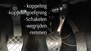 KOPPELING SCHAKELEN EN REMMEN [upl. by Atir]