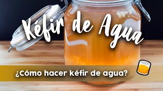 🦠CÓMO HACER KÉFIR DE AGUA  Una bebida probiótica [upl. by Gmur691]