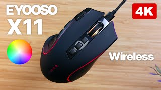 E YOOSO X11 Wireless Gaming Mouse [upl. by Leicester]