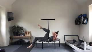 20 Minute Pilates Rebounding Workout on the bellicon® [upl. by Nolitta886]