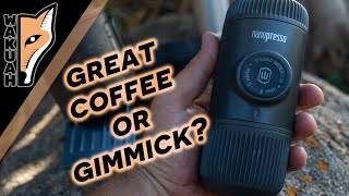 WACACO Nanopresso Review  Best compact coffee maker [upl. by Schwinn]