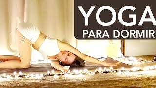 YOGA PARA DORMIR  RELAJACIÓN  COMBATIR INSOMNIO  MALOVAELENA [upl. by Ching]