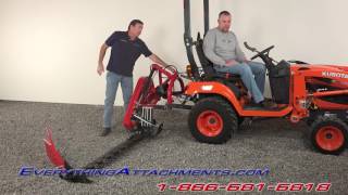 5 Foot Sickle Bar Mower For Subcompact Tractors [upl. by Llerrod220]