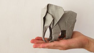 Origami Elephant TUTORIAL [upl. by Robson]