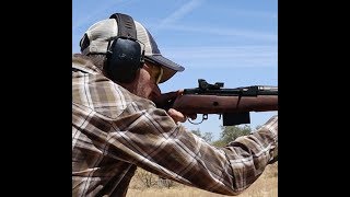 Accuracy Test amp Plinking Springfield M1A National Match Rifle [upl. by Nirek]