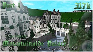 Evergreen Mountainside Palace NO LARGE PLOT Part 12  Ext Speedbuild  317k  lizxrila [upl. by Marrin]