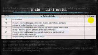 Godišnja prijava poreza na dohodak u FBiH Chronos Edukacija [upl. by Eatnwahs]