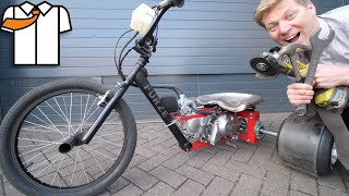 Make a Motorised Drift Trike with Basic Tools [upl. by Sumedocin]