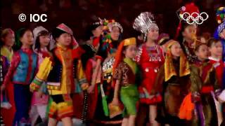 Incredible Highlights  Beijing 2008 Olympics  Opening Ceremony [upl. by Adiaroz]