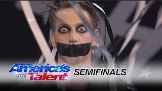 Tape Face  SemiFinals  Americas Got Talent 2016 [upl. by Twitt]