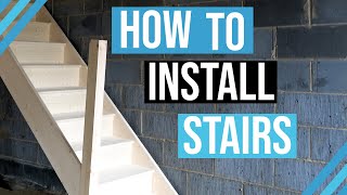 How to install a staircase [upl. by Lark223]