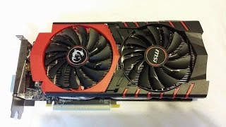 MSI GTX 970 Gaming 4G Unboxing amp Overview [upl. by Yenittirb]