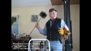 How To Clean Your Woodstove Chimney [upl. by Ylam]