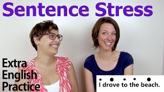 Sentence Stress Content and Function Words [upl. by Eidde]