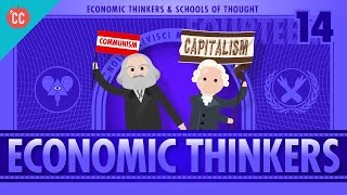 Economic Schools of Thought Crash Course Economics 14 [upl. by Brent]