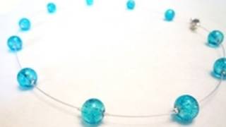 How to Make a Floating Illusion Necklace  Jewelrymaking Tutorial [upl. by Noislla]