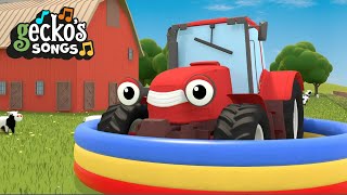 Tractor Videos For Kids  Nursery Rhymes amp Kids Songs  Geckos Garage  Trucks For Children [upl. by Katrina]