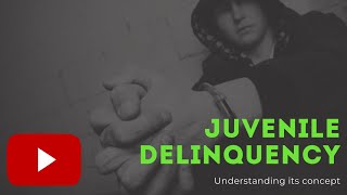 Understanding Juvenile Delinquency  Criminology [upl. by Acirred482]