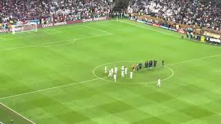 Argentina vs France  Full penalty Shootout  view from stands [upl. by Wightman43]