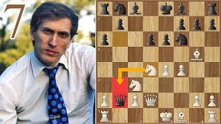 Spasskys Stolen Chair  Spassky vs Fischer  1972  Game 7 [upl. by Martinelli184]