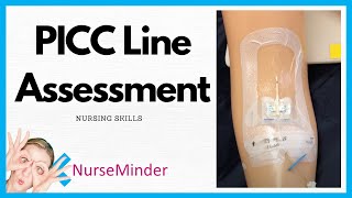 PICC Line Assessment Nursing Skills [upl. by Mercie]