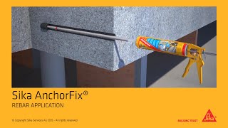 Sika AnchorFix®  REBAR APPLICATION [upl. by Quinta186]