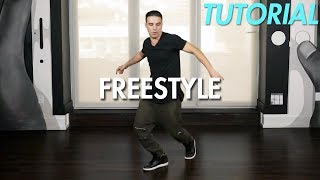 How to Freestyle Dance Hip Hop Dance Moves Tutorial  Mihran Kirakosian [upl. by Nelly]