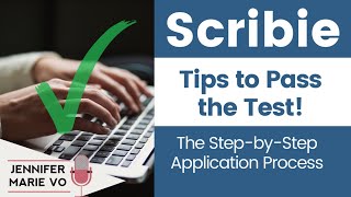 Scribie Transcription Application Process and Review How to Pass the Test [upl. by Abshier]