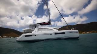 Yachting World Magazine  Catamaran Sailing Techniques FULL  Leopard 48 Moorings 4800 [upl. by Cima]